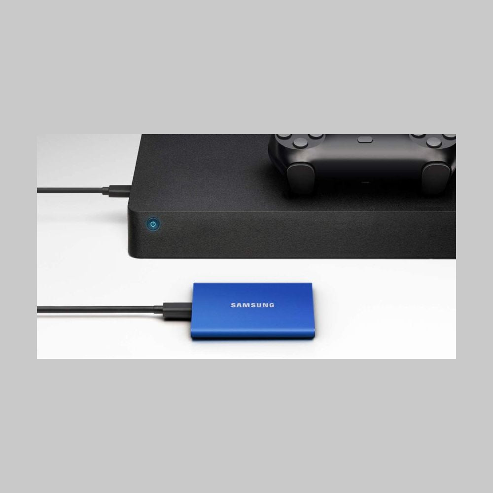 Disco duro externo SSD SAMSUNG NEGRO T7 1TB 3.2 TIPO C 1050MB/S