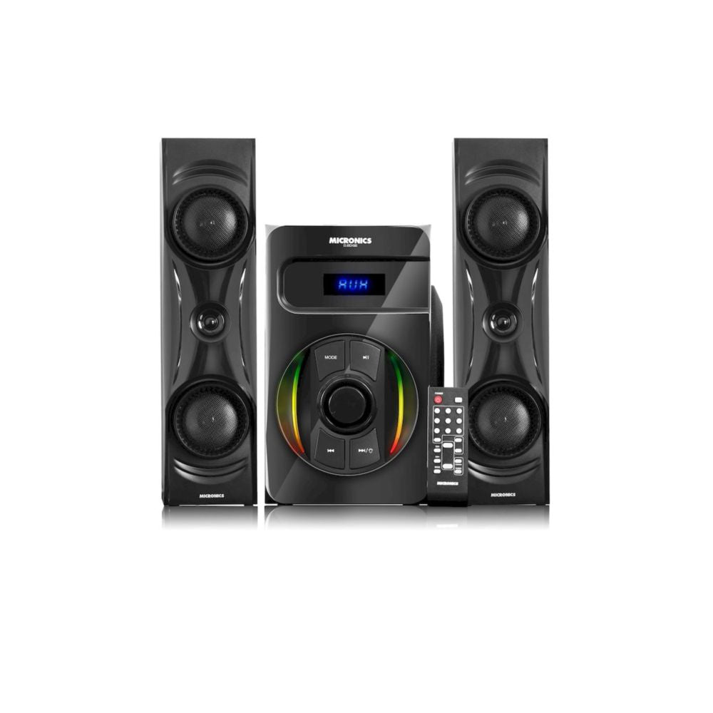 PARLANTES MICRONICS D.EDGE - MIC S7520BT RAINBOW USB SD FM BLUETOOTH
