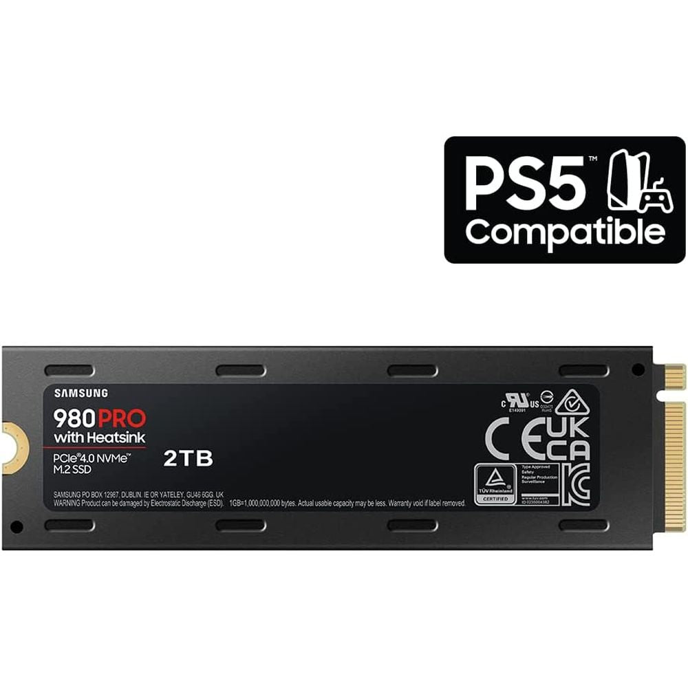 DISCO SSD GAMER M.2 SAMSUNG 980 PRO 2TB + DISIPADOR 4.0 7000 MBS