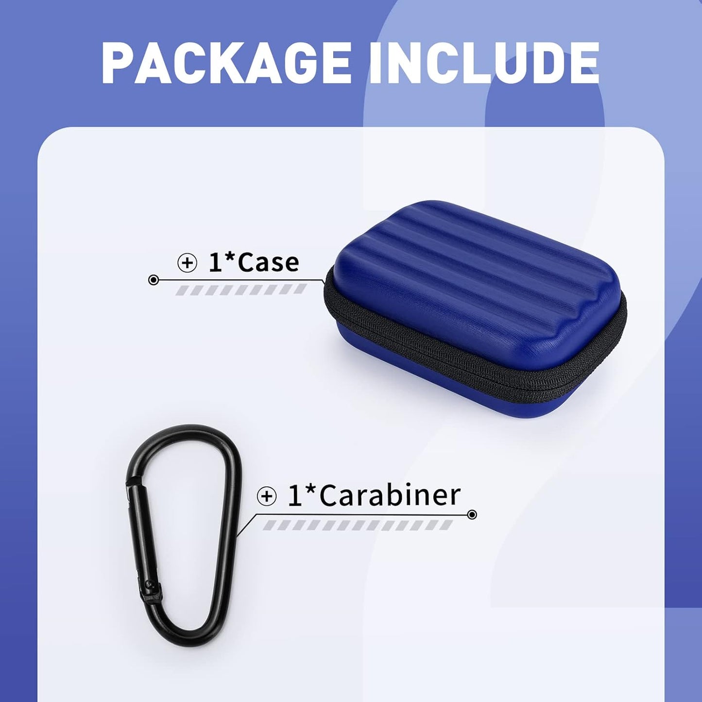 FUNDA YINKE AZUL PARA DISCO DURO T7, T7 SHIELD, TOUCH PORTATIL AZUL