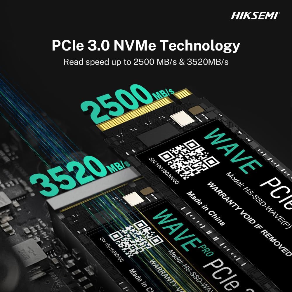 DISCO SOLIDO SSD 1TB HIKSEMI WAVE PRO NVME HS-SSD-WAVE PRO(P) 1024G
