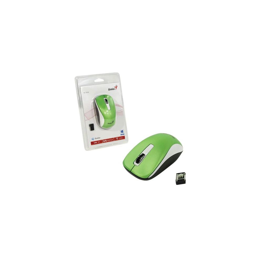 Mouse Inalambrico GENIUS NX-7010 VERDE