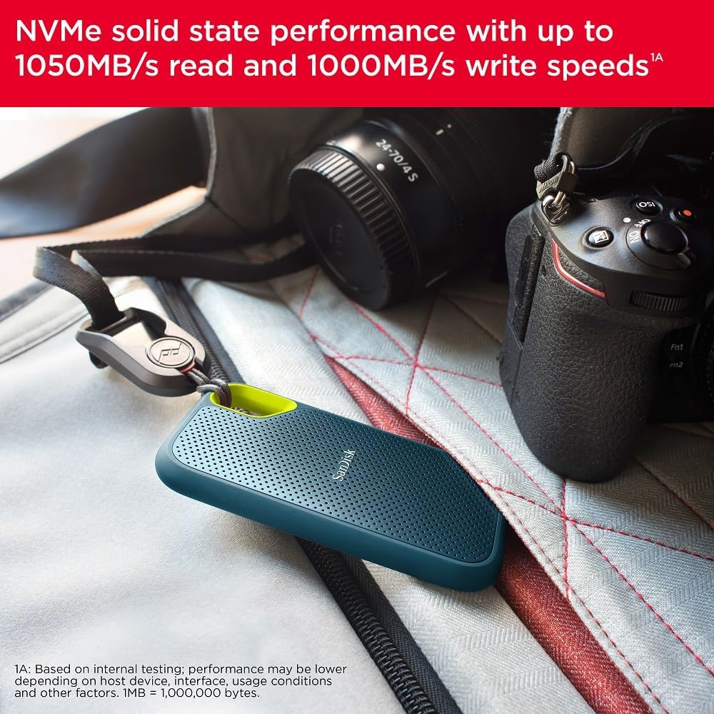 Disco Externo Ssd Sandisk Extreme 1tb 1050mb/s Portable EDICION MONTERREY
