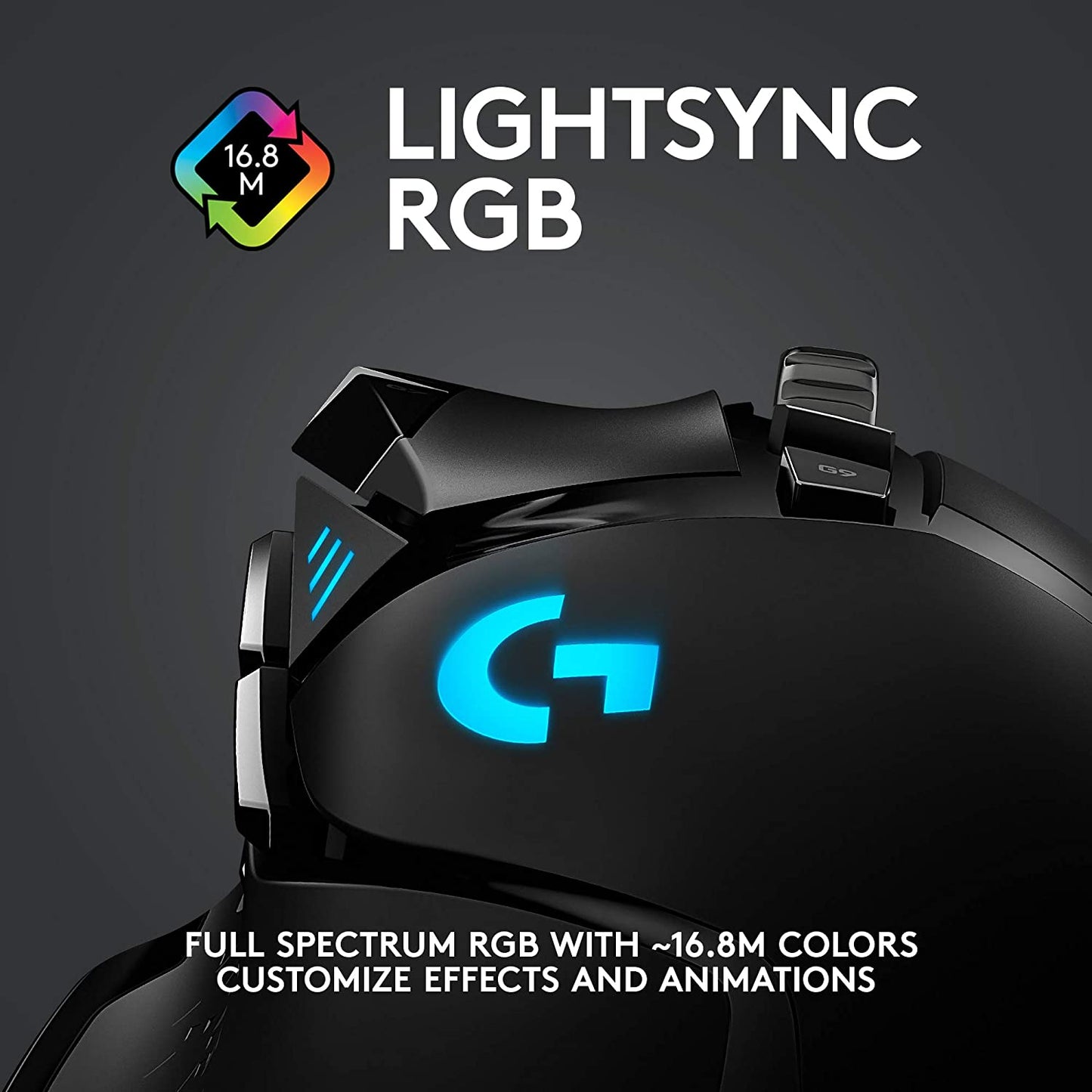 MOUSE GAMER LOGITECH G502 HERO 25k INALAMBRICO RGB LIGTHSPEED