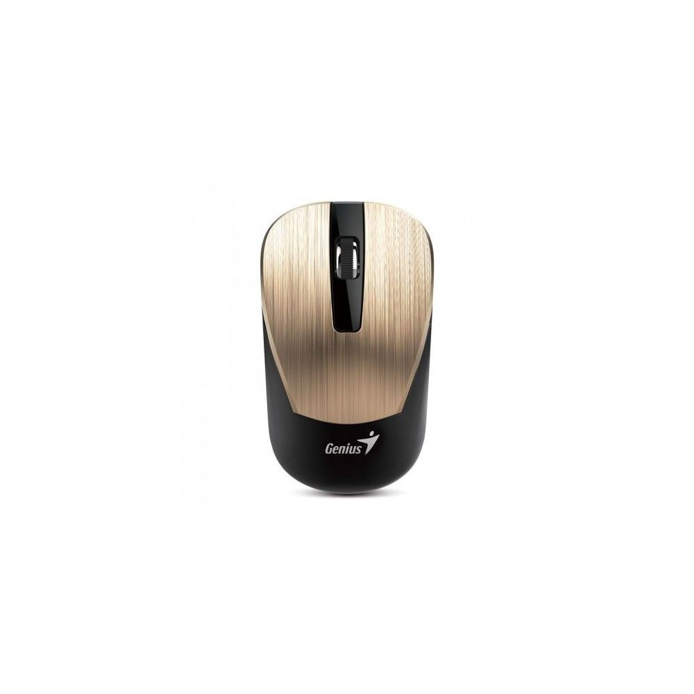Mouse Inalambrico GENIUS NX-7015 DORADO CON NEGRO