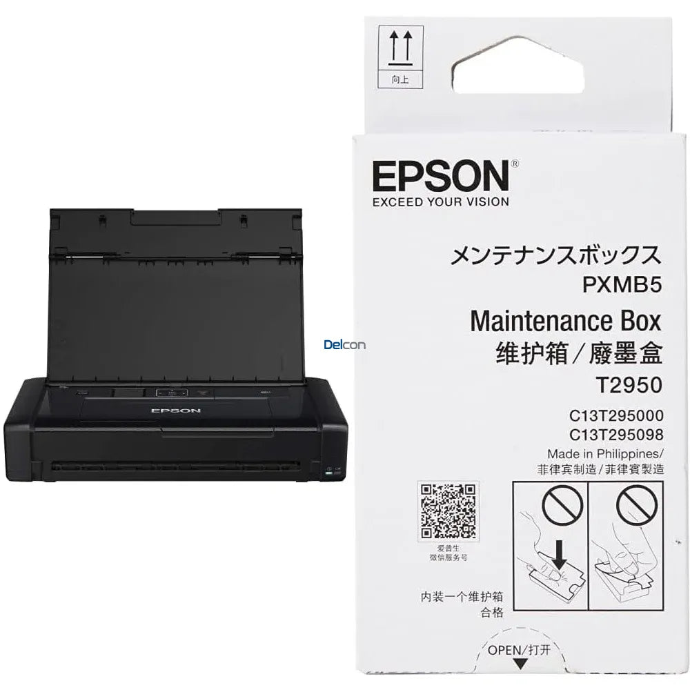 Caja De Mantenimiento Epson T295000 PXMB5 T2950 WorkForce WF-100 / WF-100W / WF-110 / WF-110W Original C13T295000