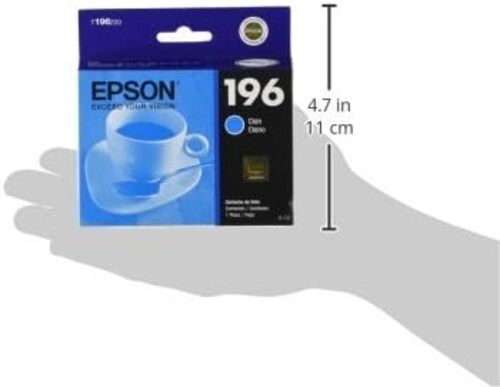 CARTUCHO EPSON 196 CYAN EPSON PARA XP-20 XP-101 XP-201 XP-204 XP-211 XP-214 XP-401 XP-411 - T196220