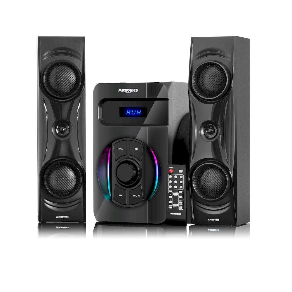 PARLANTES MICRONICS D.EDGE - MIC S7520BT RAINBOW USB SD FM BLUETOOTH