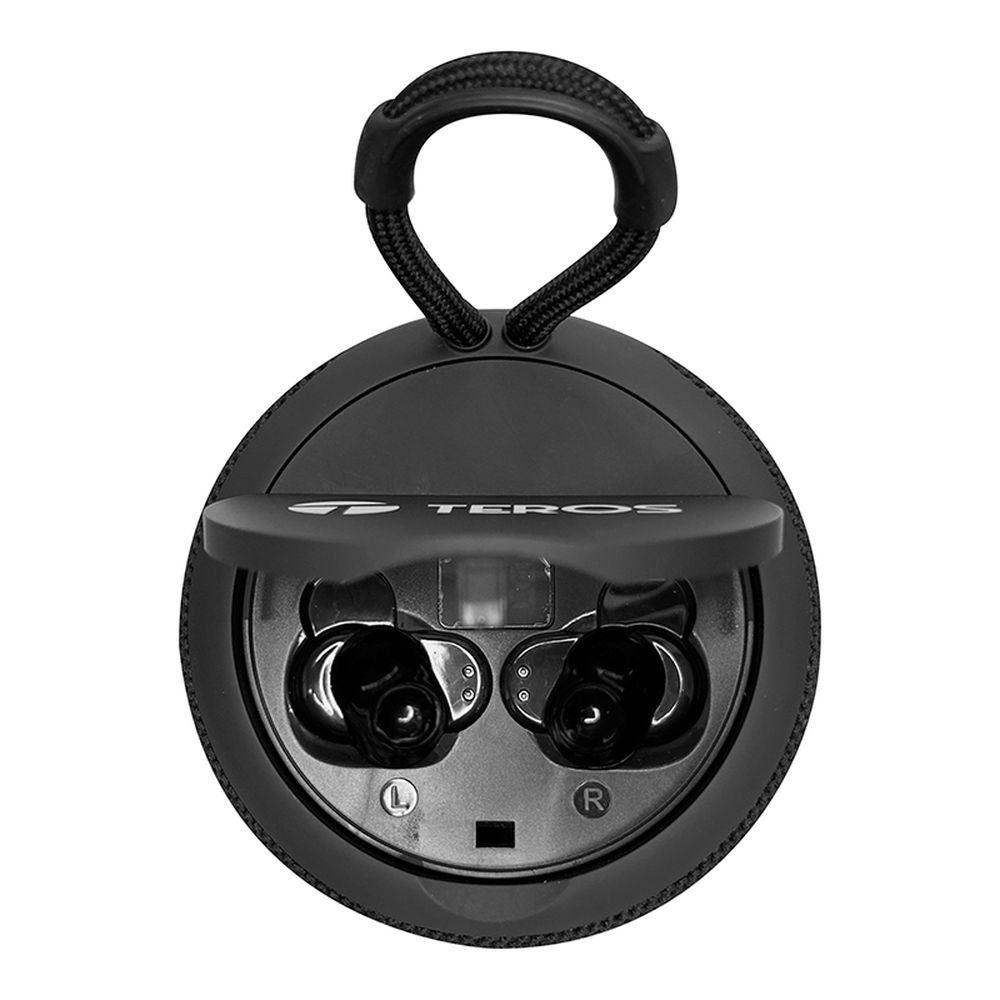 Parlante Y AUDIFONOS Inalámbricos Teros TE-6033N BLUETOOTH 10MTS MP3 MICROSD 64GB USB