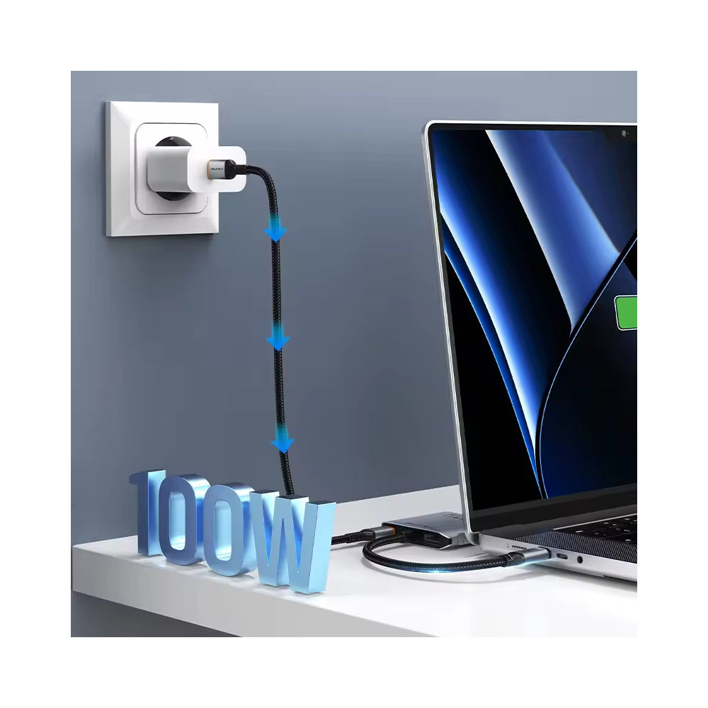 ADAPTADOR VIDEO USB C A HDMI 2 SALIDAS HDMI PC MAC IPAD (CT-CM2H4K-AG)