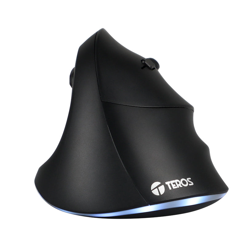 MOUSE TEROS GAMER TE-5169N NEGRO ERGONOMICO 2.4GHz 2400 6BTN SILENCIOSO