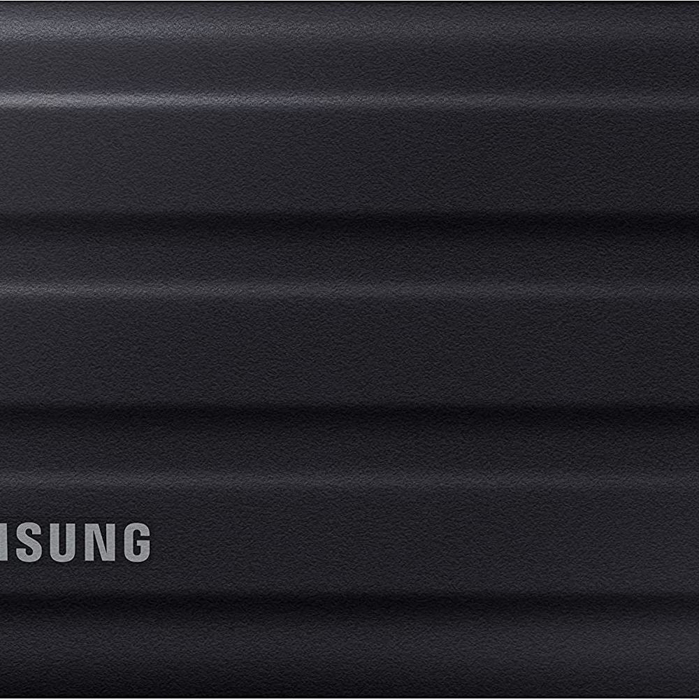 Disco externo SSD SAMSUNG T7 SHIELD 1TB USB C IP65 RESISTE AGUA CAIDAS BLACK