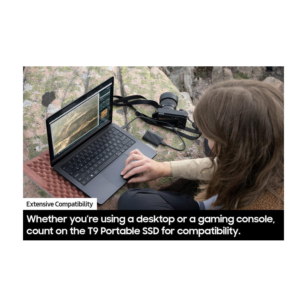 Disco SSD externo SAMSUNG T9 4TB 20Gbps USB C 2000MB/S