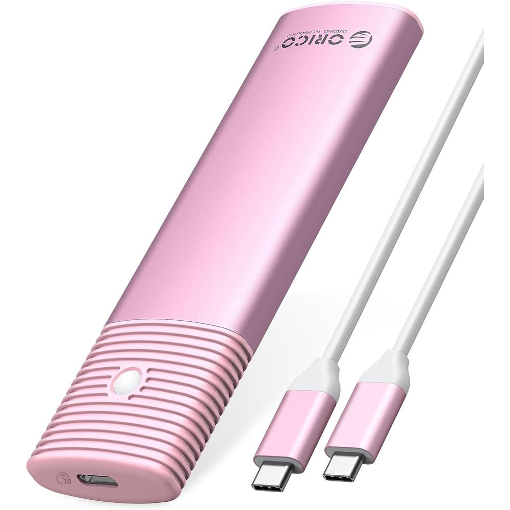 ENCLOSURE ORICO SSD M.2 NVMe 10Gbps ROSADO PWM2-G2-PK CASE SSD ROSA