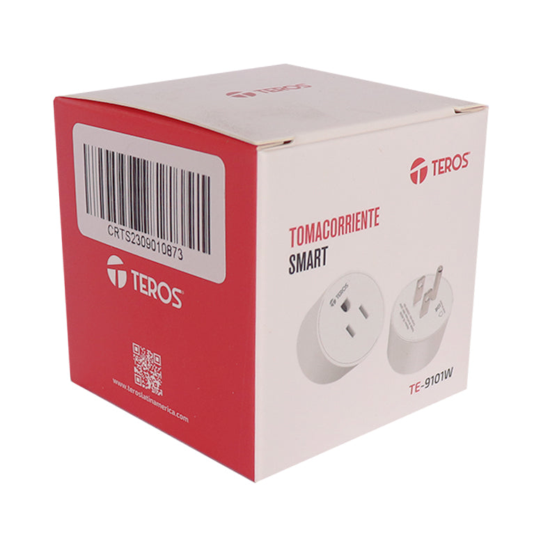 TOMA CORRIENTE SMART BLANCO 2400W 10A WIFI TE-9101W