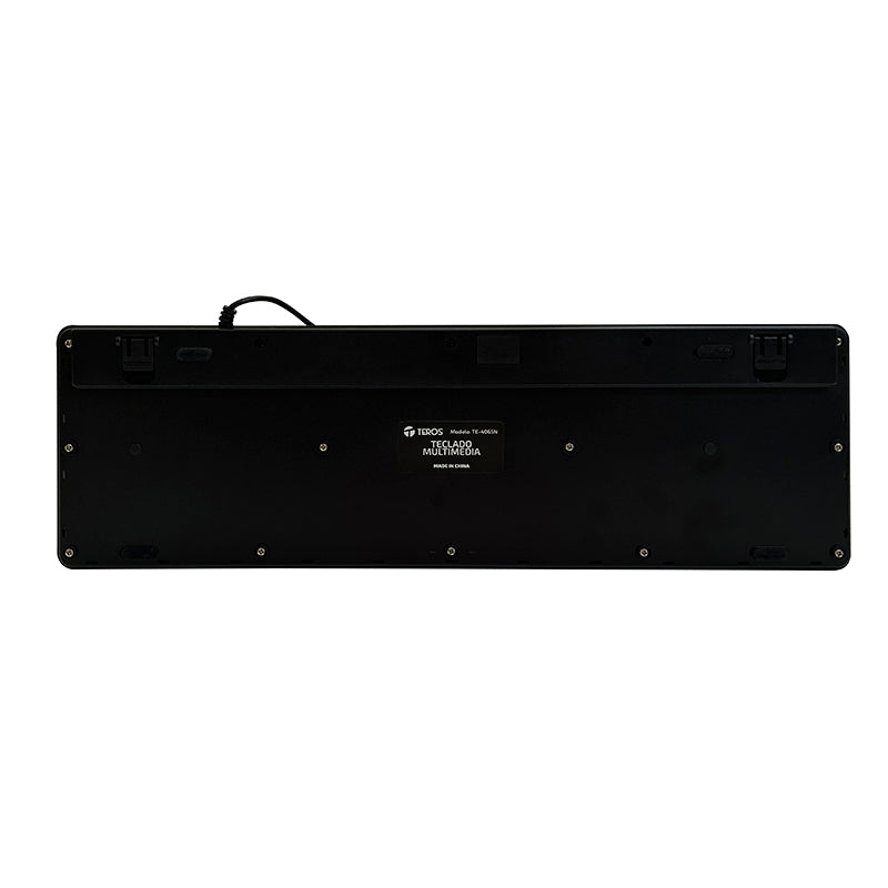TECLADO MULTIMEDIA TE-4065N USB 2.0 ESPAÑOL NUMERICO LAVABLE