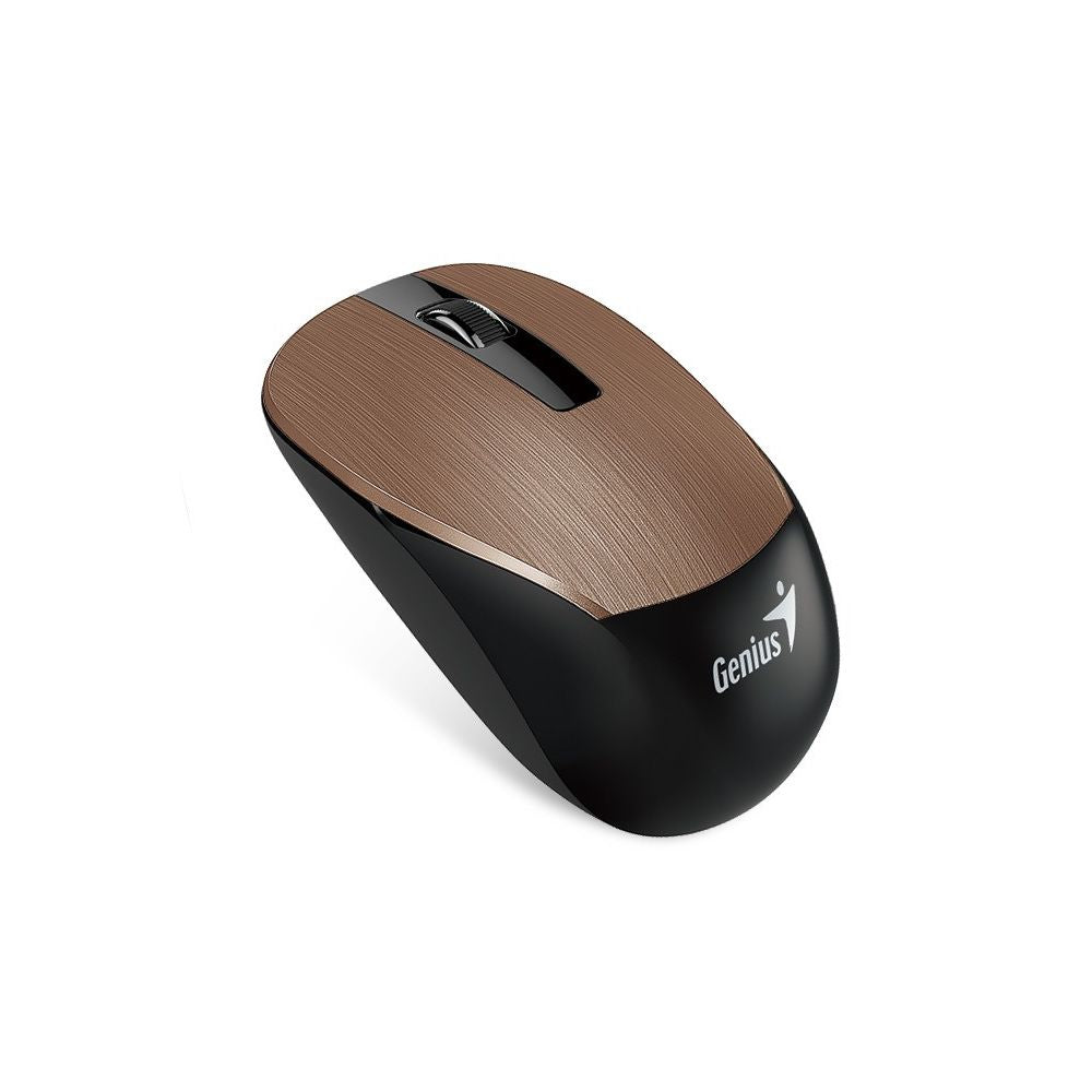 Mouse Inalambrico GENIUS NX-7015 MARRON CON NEGRO