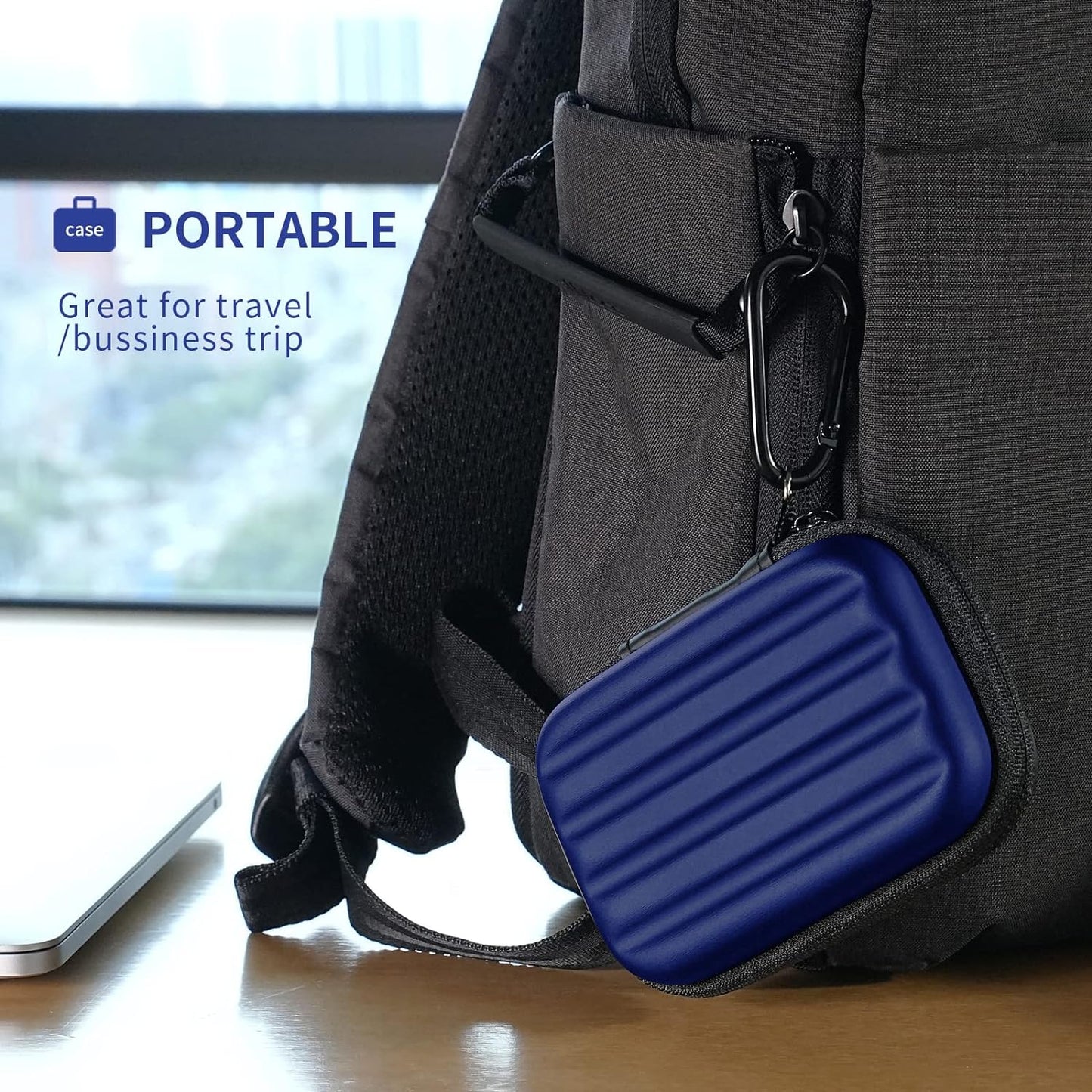 FUNDA YINKE AZUL PARA DISCO DURO T7, T7 SHIELD, TOUCH PORTATIL AZUL