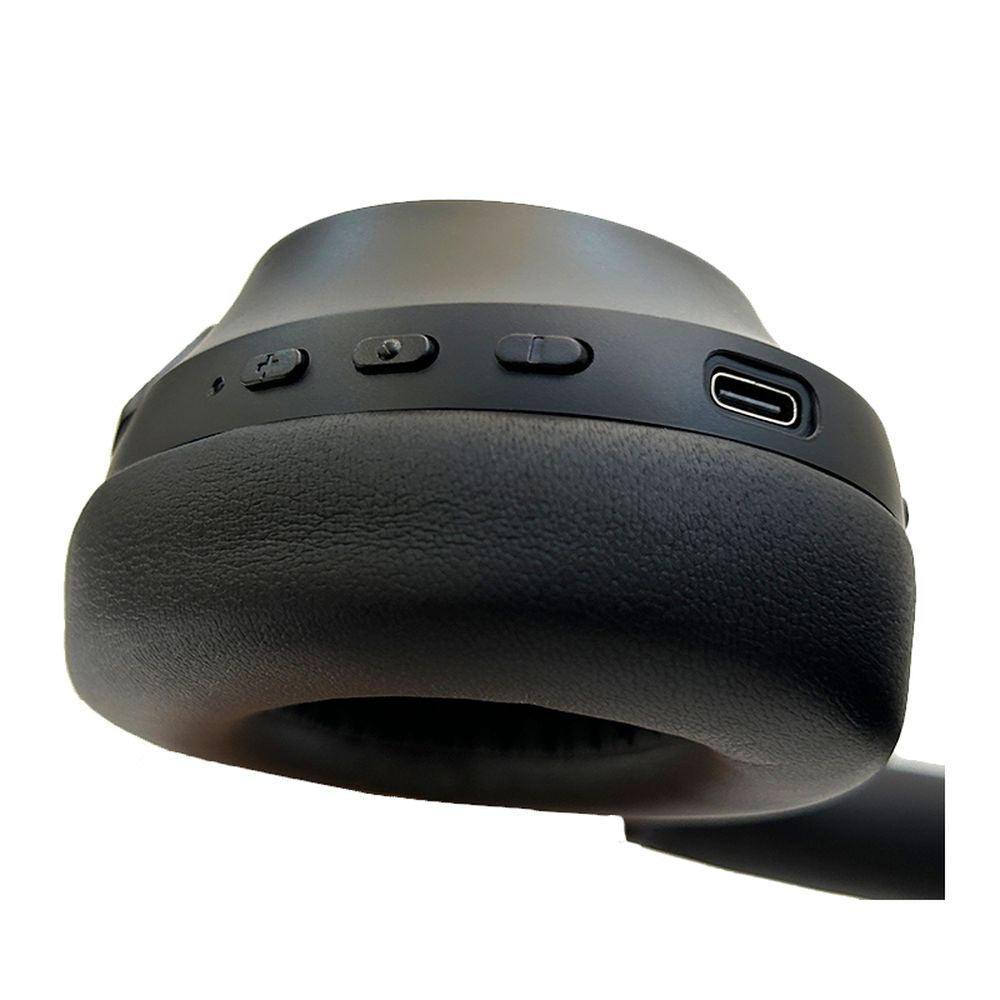 AURICULARES BLUETOOTH TE-8033N CANCELACION RUIDO HIDRIDO INALAMBRICOS NEGRO