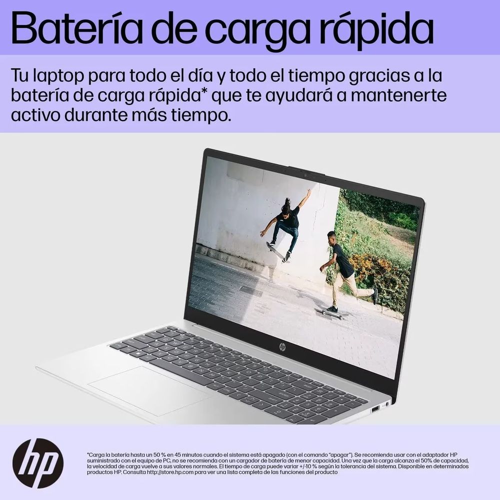 Notebook HP 15-fd0067la 15.6" FULL HD i7 1255U 16GB 512GBSSD WIFI (PN B26Q5LA)