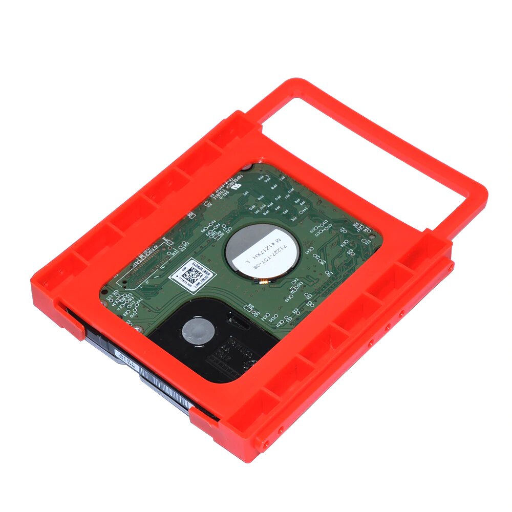 Adaptador para montaje disco 2.5' a 3.5' pc plastico bahia