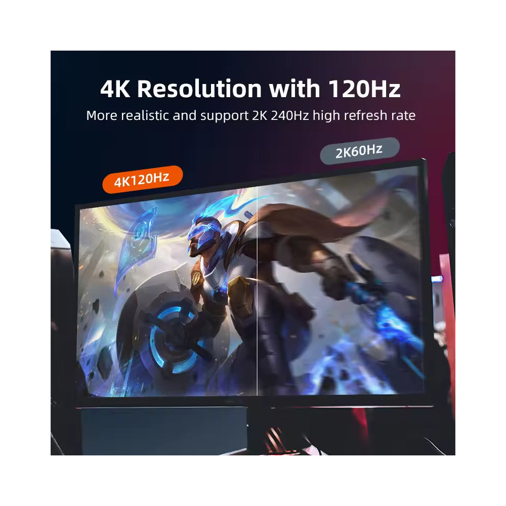 ADAPTADOR VIDEO USB C A HDMI 2 SALIDAS HDMI PC MAC IPAD (CT-CM2H4K-AG)