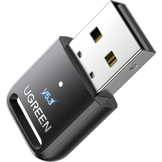 ADAPTADOR BLUETOOTH 5.3 UGREEN NANO USB HASTA 20 METROS - CM591 (PN 90225)