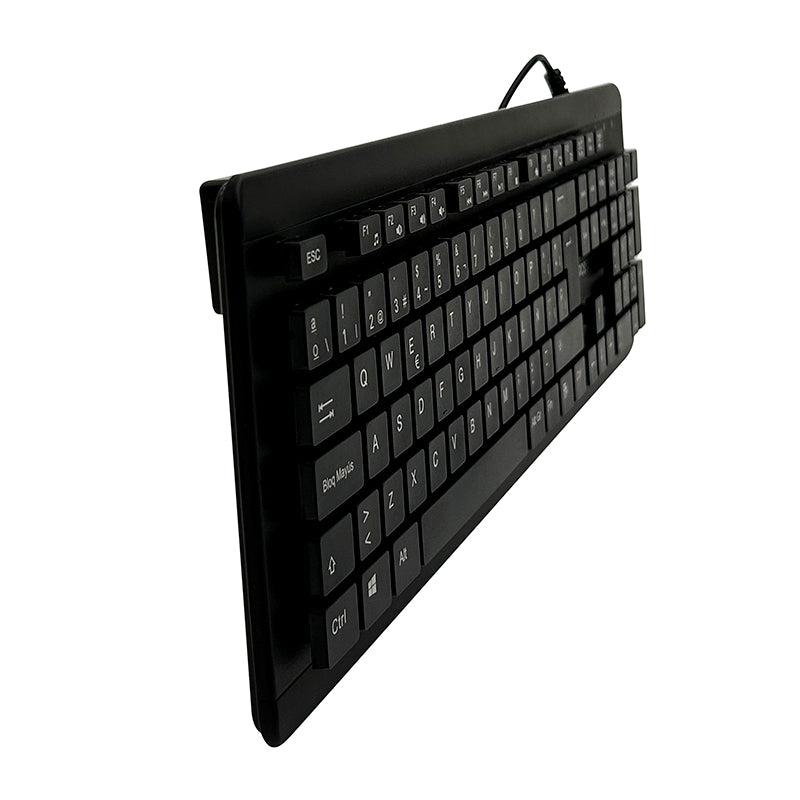 TECLADO MULTIMEDIA TE-4065N USB 2.0 ESPAÑOL NUMERICO LAVABLE