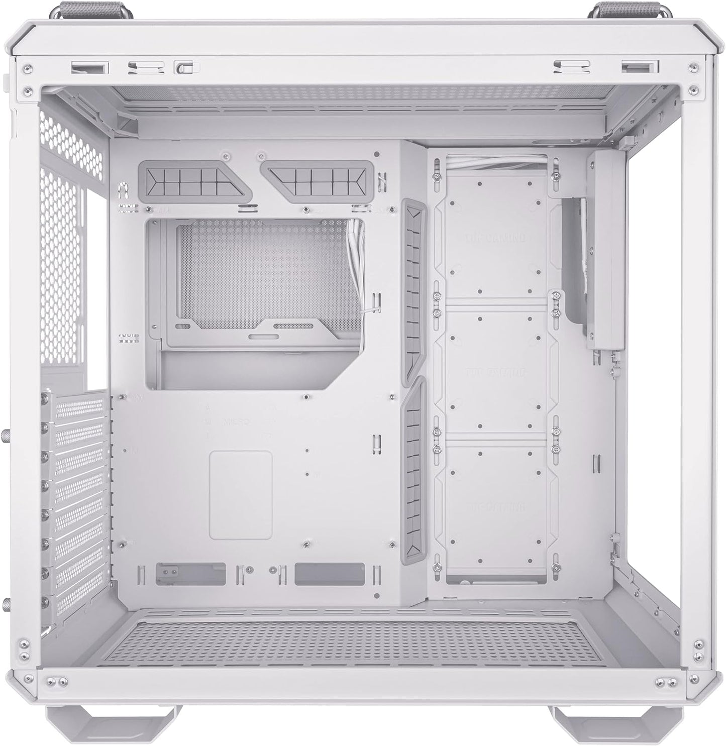 CASE TUF GAMING GT502 BLANCO ATX USB 3 FILTRA POLVO SIN FUENTE