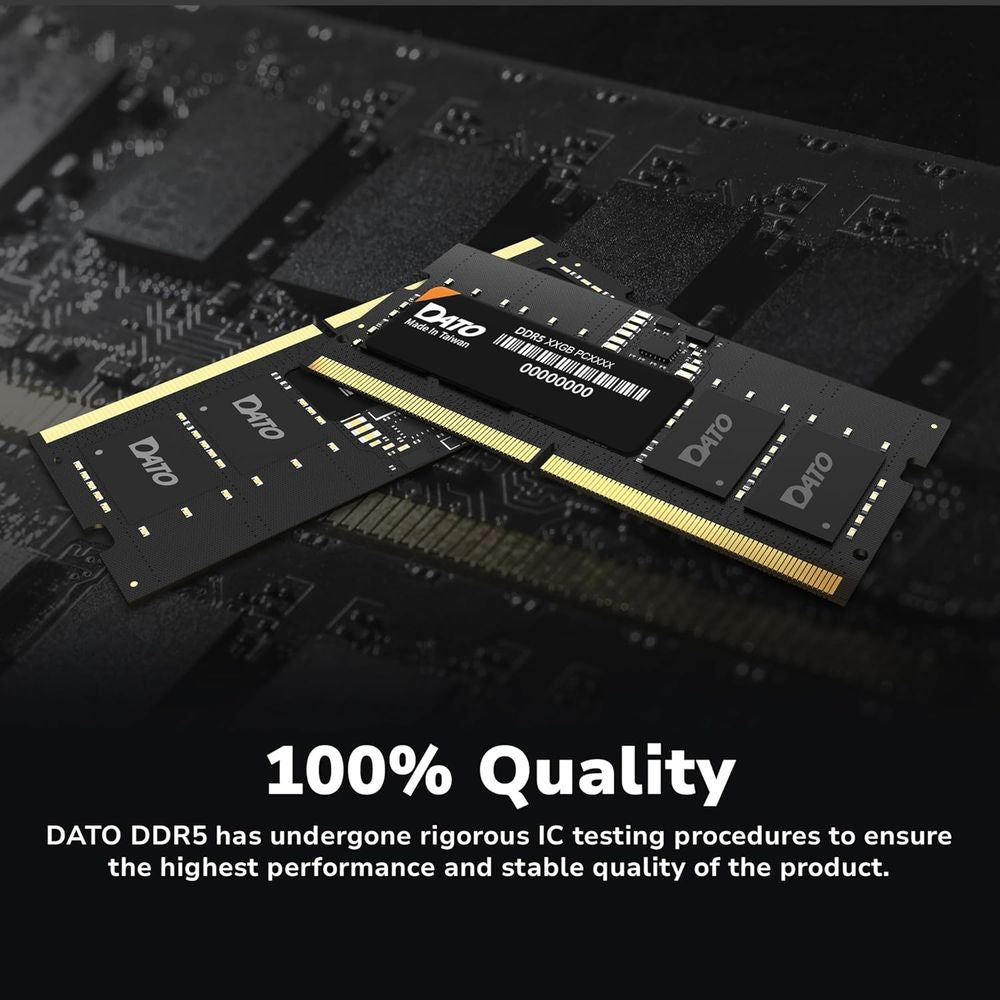 KIT MEMORIA RAM DATO 32GB (16GB X 2) DDR5 SODIMM PC5600 CL46 B0DWK7WBSM