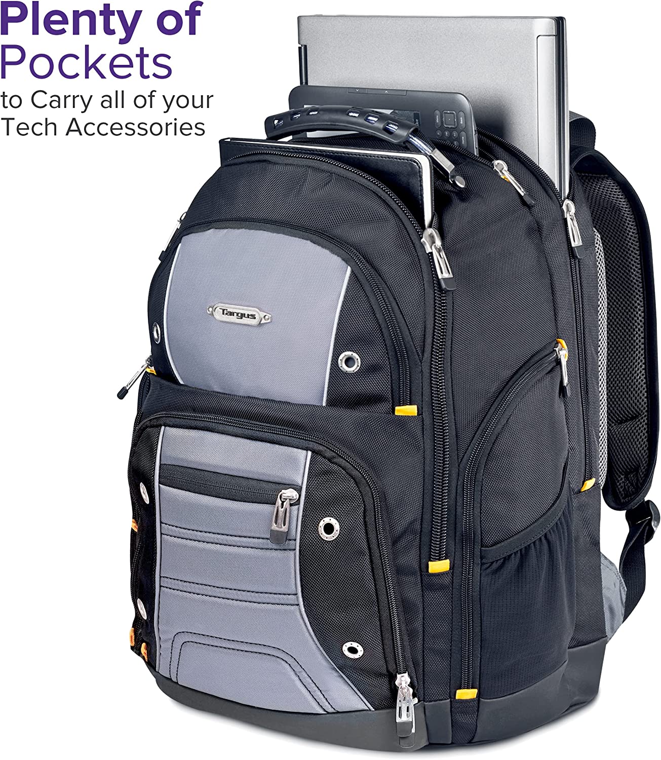 MOCHILA TARGUS DRIFTER II 17.3' BLACK/GREY (TSB239US-70) LAPTOP