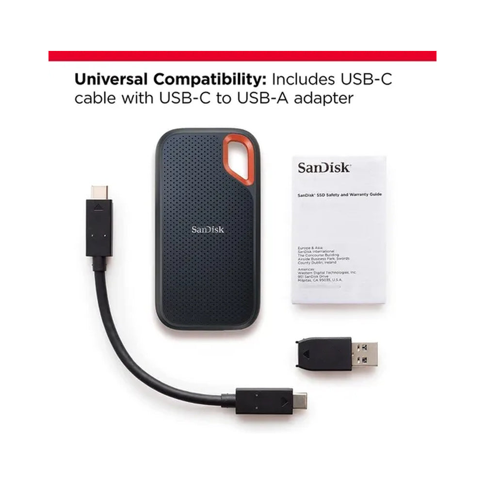 DISCO Externo PORTABLE SSD Sandisk E61 V2 1tb 1050Mb/s ULTRA VELOZ