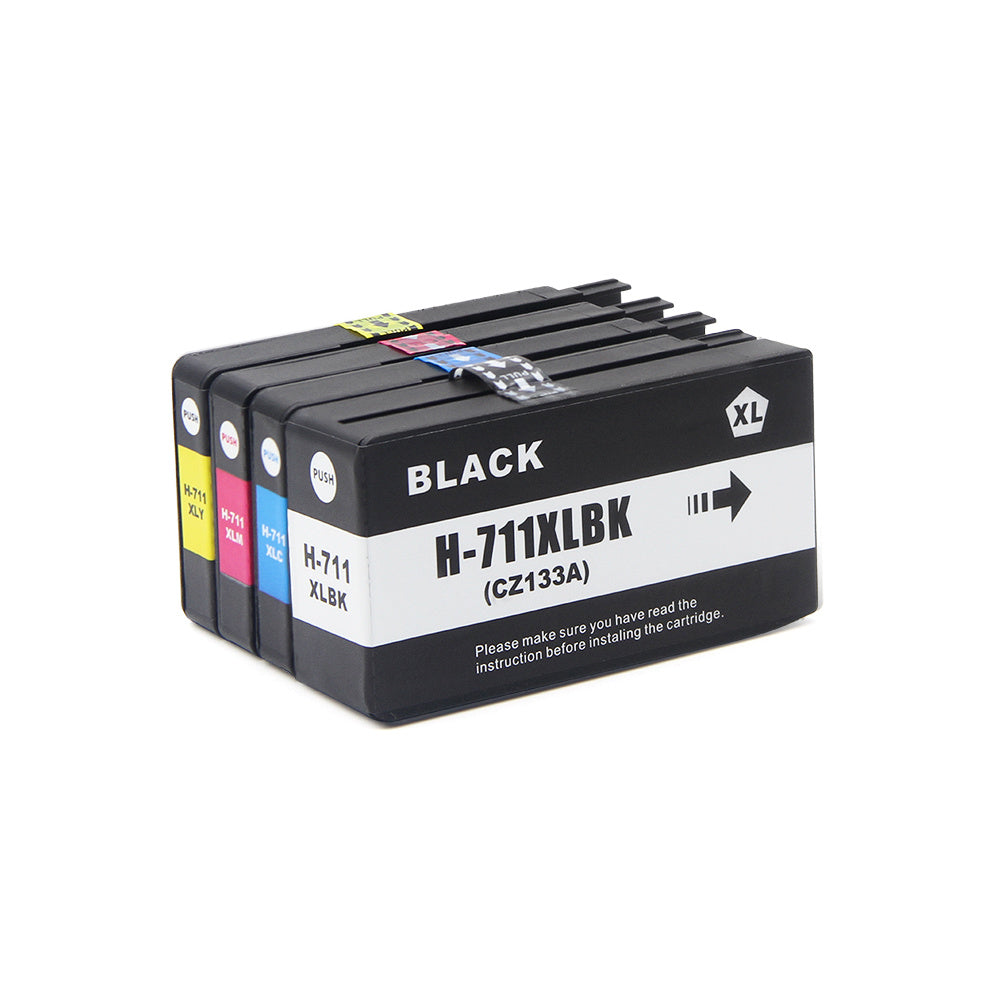 Cartucho 711 IMPRESORA T120 T130 T520 T530 Tinta 711XL X 4 UNIDADES
