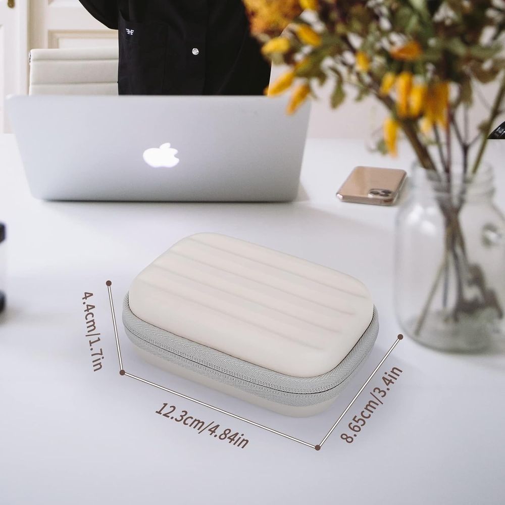 FUNDA YINKE BLANCO PARA DISCO DURO EXTERNO T7, T7 SHIELD, TOUCH PORTATIL BLANCO