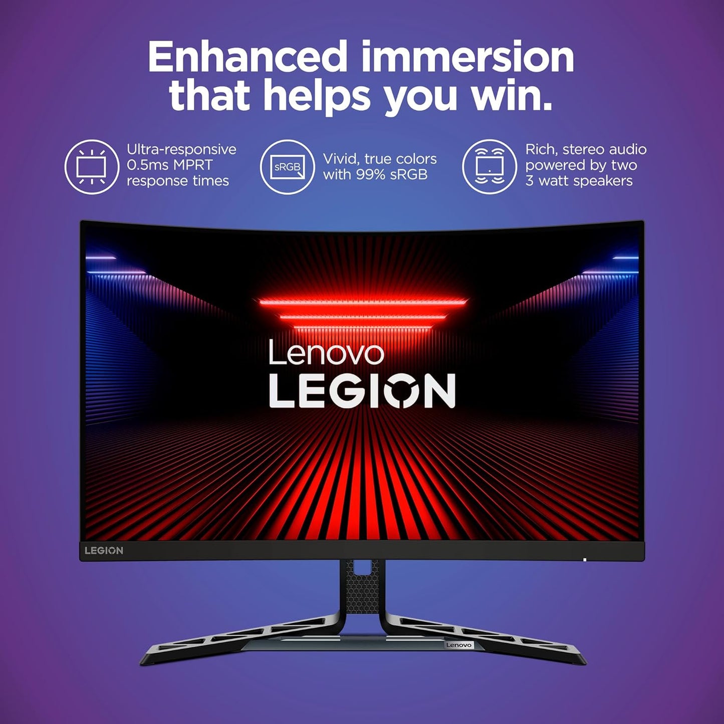 Monitor Curvo Monitor Lenovo Legion R27fc-30 27' 240HZ 0.5MS HDMI 2.1