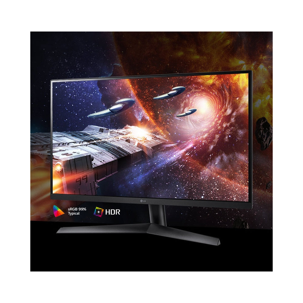 MONITOR GAMER LG 27GN60R-B ULTRAGEAR 27' IPS 144HZ 1MS FHD G-SYNC FreeSync