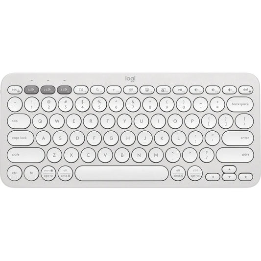 TECLADO LOGITECH PEBBLE KEYS 2 K380S MINIMALISTA ESPAÑOL INALAMBRICO BLUETOOTH