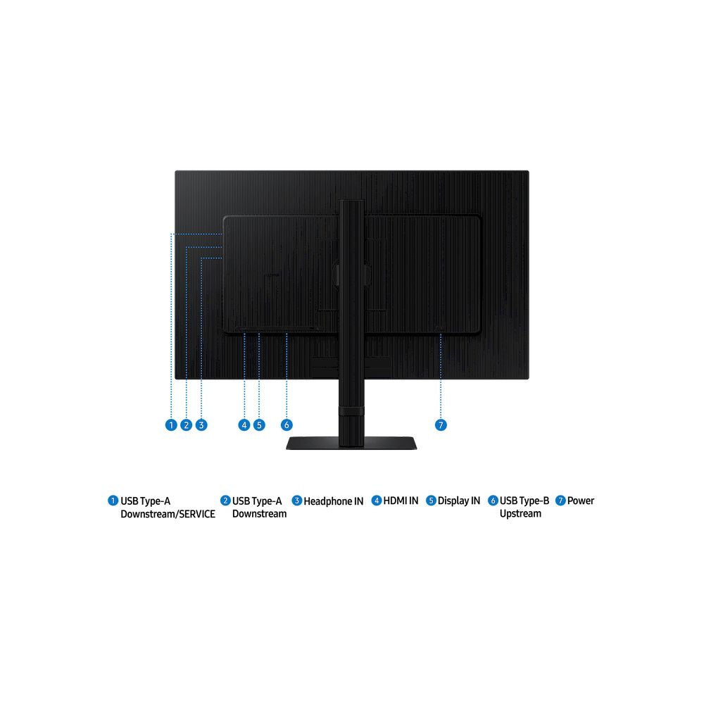 MONITOR VIEWFINITY S6 SAMSUNG LS27D600 27' 2K 5ms 100Hz GIRATORIO LS27D600EALXPE