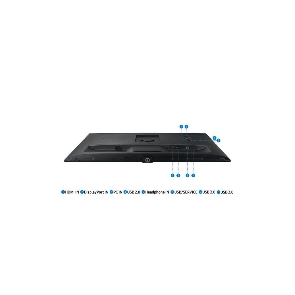 Monitor Samsung LS24A600NWNXGO 24' IPS 2K 75HZ 5MS PIVOTE USB