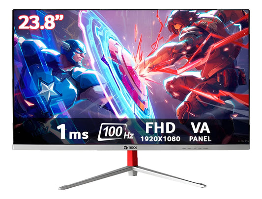 MONITOR CURVO GAMER TE-2402S 23.8' FULL HD 100HZ 1MS HDMI VGA FHD