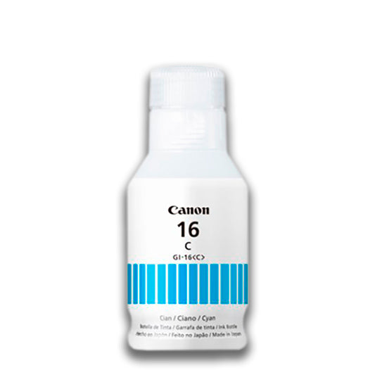 Tinta IMPRESORA Canon  GI-16 CIAN CYAN GX6010 GX7010