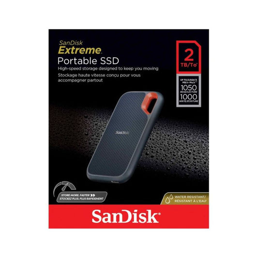 Disco Externo Ssd Portable Sandisk E61 Extreme 2tb 1050mb/s