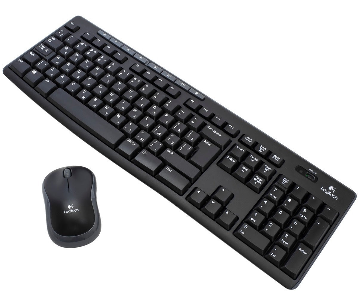 Teclado y Mouse inalámbrico Logitech MK270 Receptor USB inalámbrico