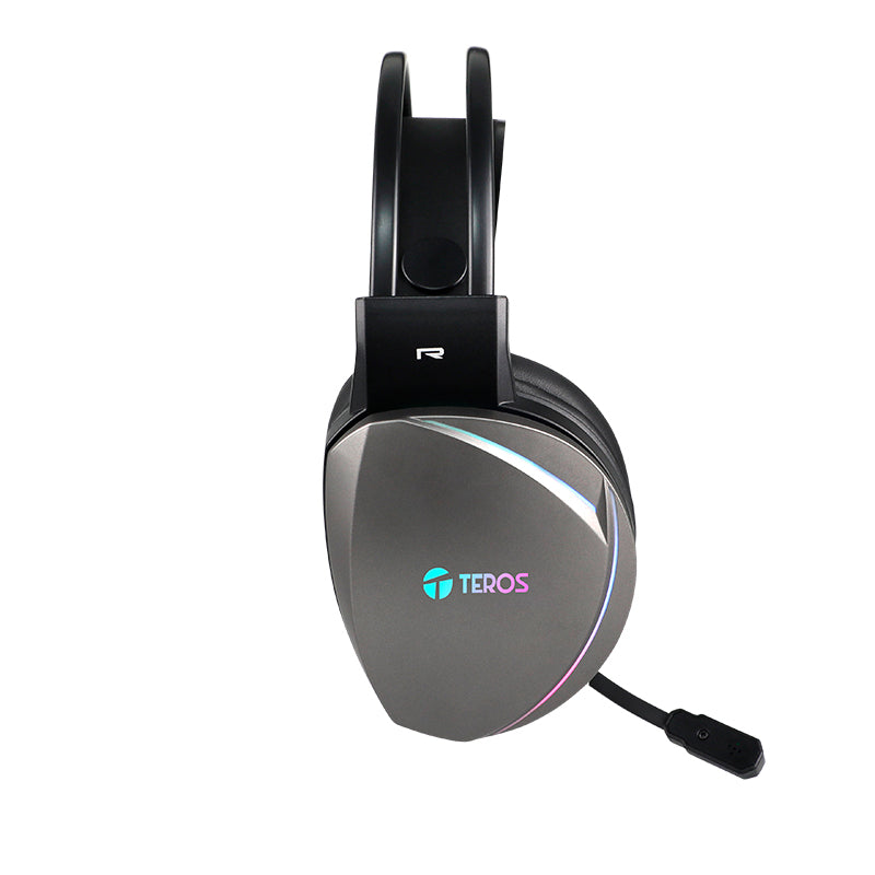 Auriculares Gaming TEROS TE-8170N USB RGB estereo 7.1 microfono