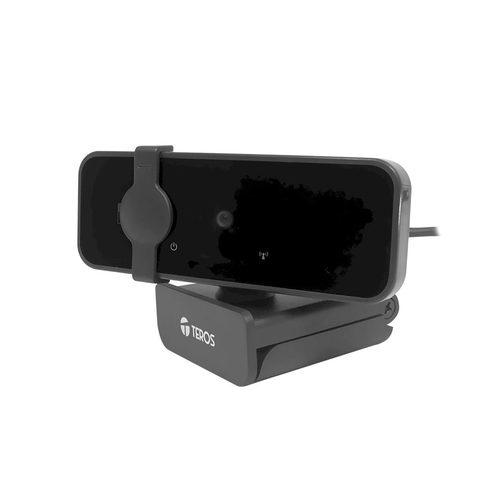 CÁMARA WEB TEROS TE-9072 2K micrófono incorporado USB 2.0 INCLUYE TRÍPODE
