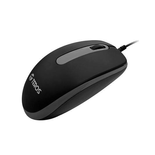 Mouse Optico Teros TE-1220S 1000dpi USB 3 botones