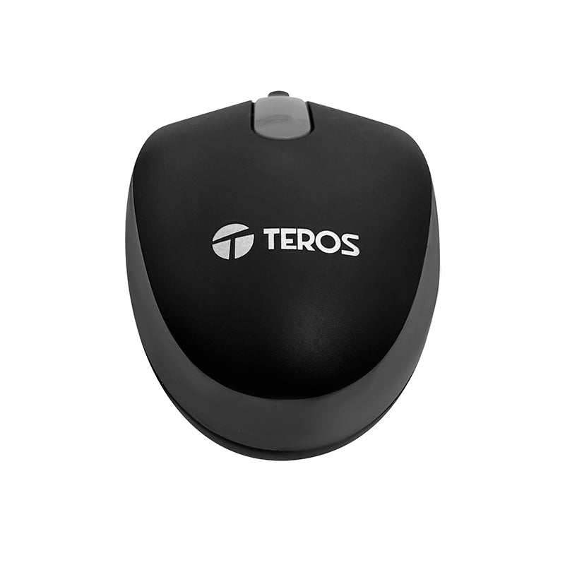Mouse Optico Teros TE-1220S 1000dpi USB 3 botones