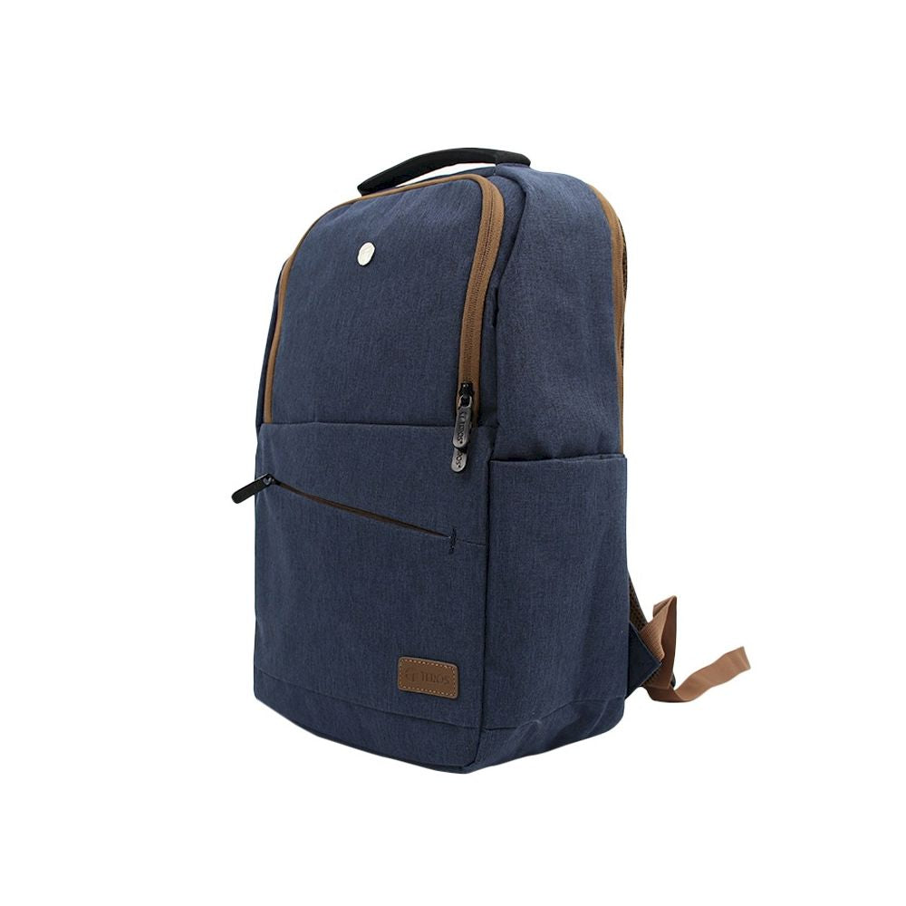 Mochila Teros TE-ACS9022BL PARA LAPTOP hasta 15.6' POLIESTER COLOR AZUL CARRY ON