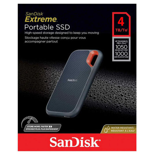 Disco Externo Ssd Portable Sandisk E61 Extreme 4tb 1050mb/s