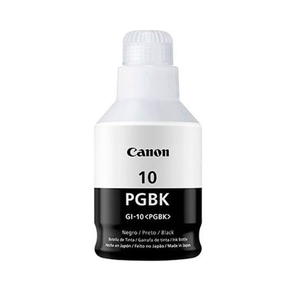 Tinta NEGRA IMPRESORA Canon GI-10BK / G5010 G5011 G6010 G6011 GM2010 GM2011